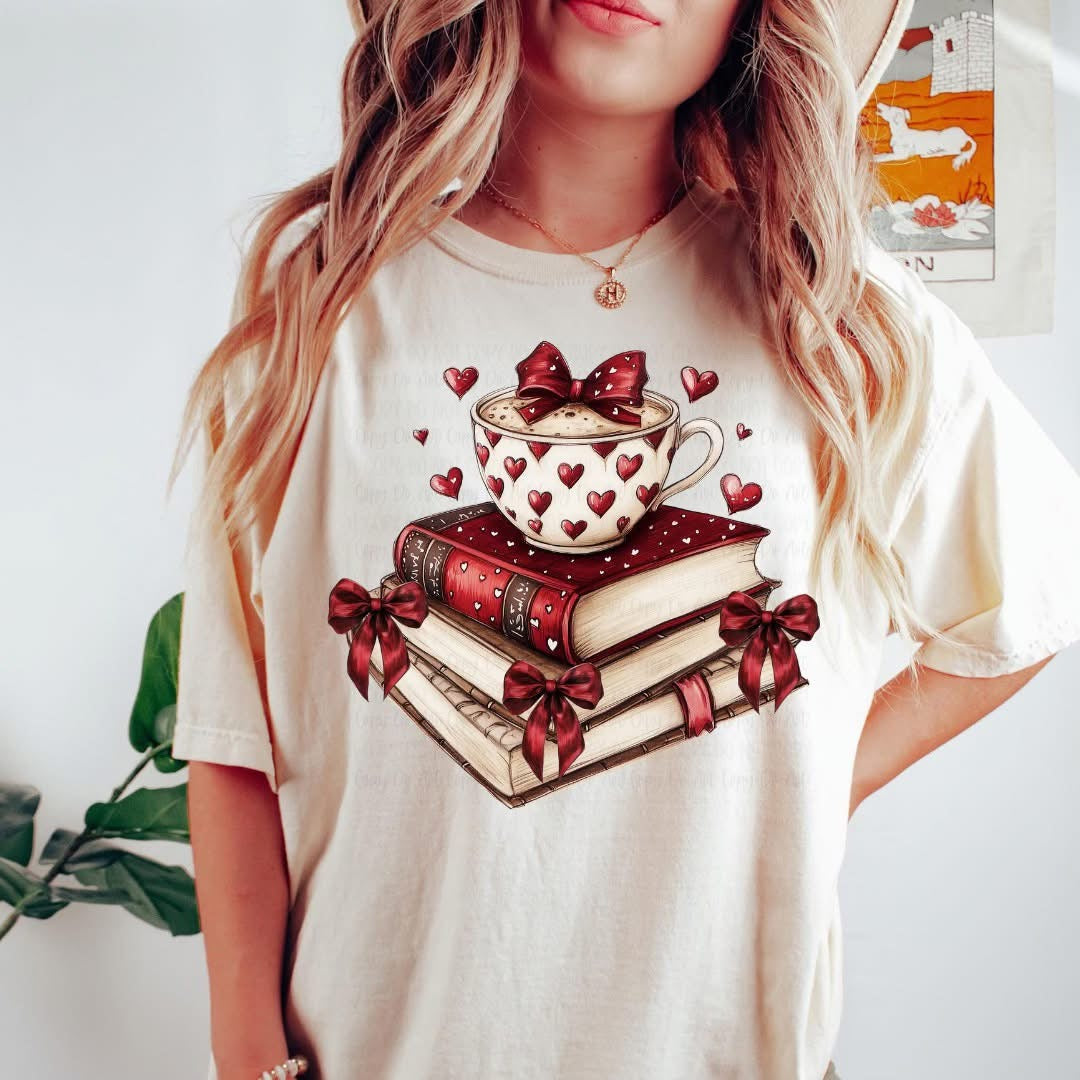 Red Books Tee