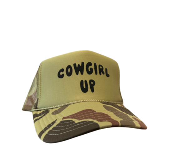 Cowgirl Up Trucker Hat